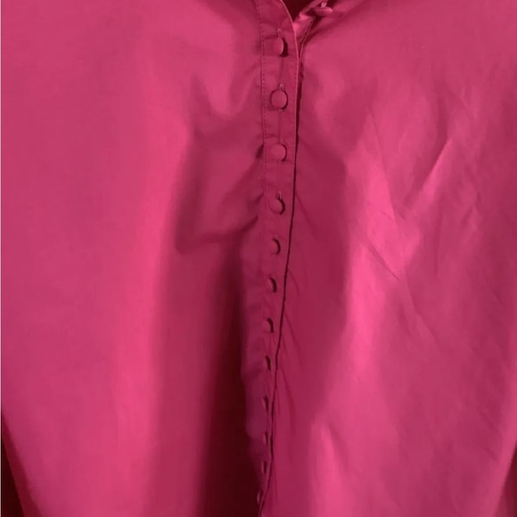Joslin pink top buttons size 10 - Picture 3 of 6